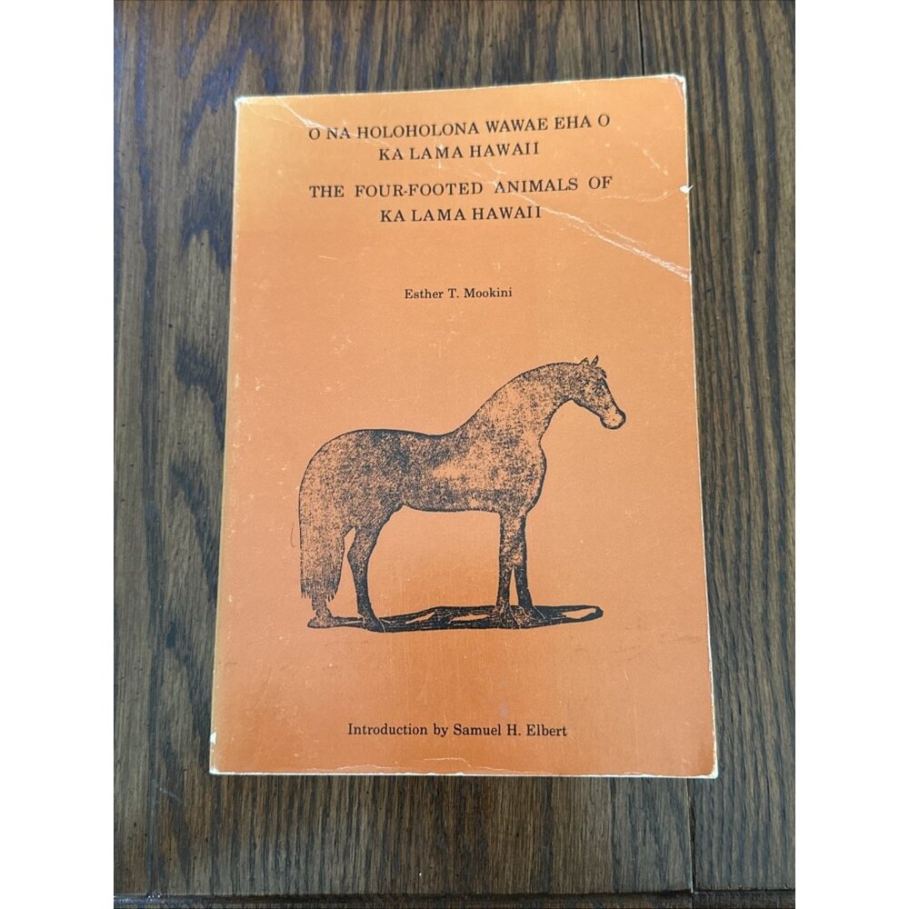 The Four-Footed‎ Animals Of Ka Lama Hawaii By Esther T Mookini